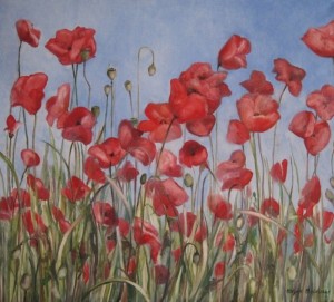 Poppies (Sold)                   